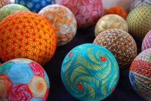 Декоративные шары Японии — темари