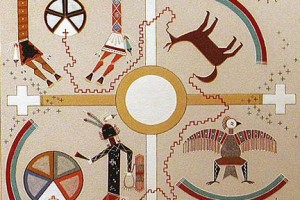 Легенда племени Навахо — Пять миров