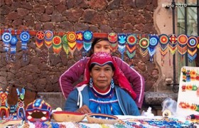 «Глаз Бога»- мандала мексиканских индейцев Уичоль