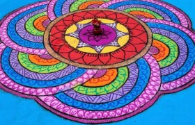 Ранголи — рисунок-молитва Индии