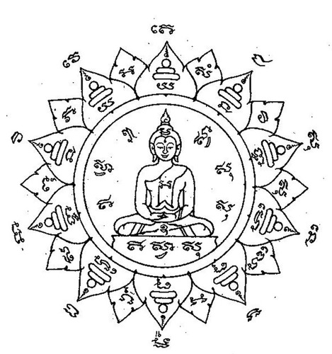 Самый распространенный символ в татуировке — изображение Будды