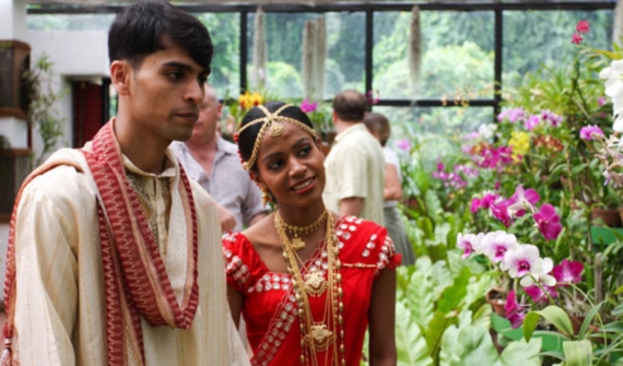 Традиционный свадебный наряд — Шри-Ланка